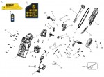 Dewalt DCMPS520N Type 1 XJ 18V Cordless Pruner Spare Parts